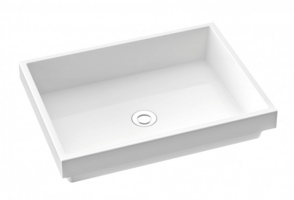 Marmorin Teo 60 umywalka wpuszczana w blat 60cm Mineralicast 649 060 020 010