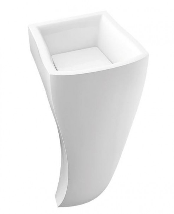 Marmorin Wave umywalka wolnostojąca przyścienna Mineralicast 475 040 020 010