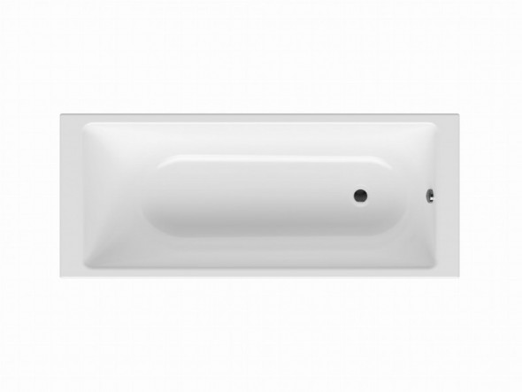 Massi Elega wanna prostokątna z przelewem 180x80 cm biały MSWT-EL-00118080