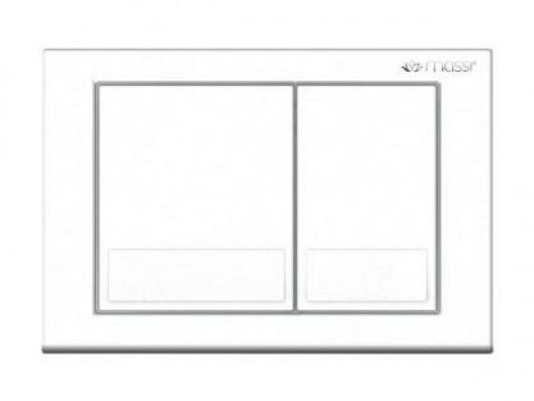 Massi Ippo Butto przycisk spłukujący do WC biały MSST-P07