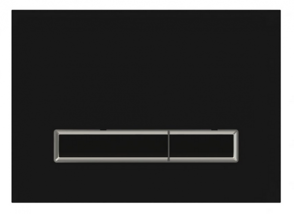 Massi Ippo Dero przycisk spłukujący do WC czarny matowy MSST-P10