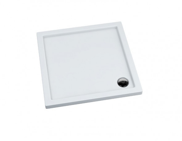 Massi Primero brodzik kwadratowy 100x100 cm z syfonem akryl biały MSBR-D102A-100-100