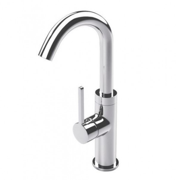 Massi Venice bateria umywalkowa wysoka chrom MSBU-V003W