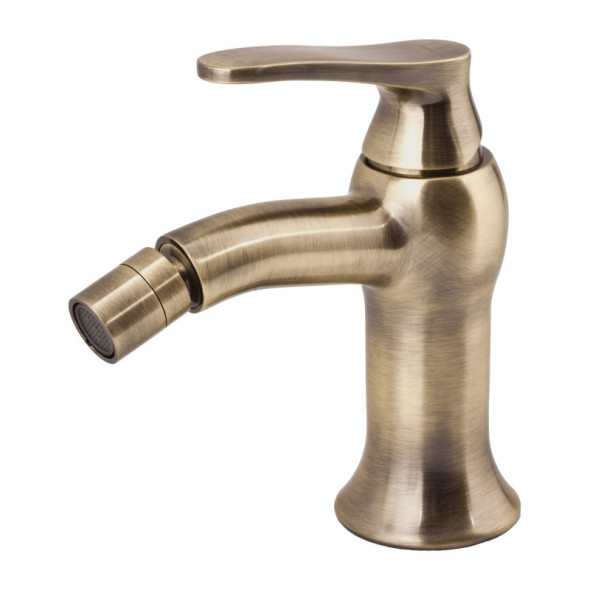 Omnires Art Deco bateria bidetowa stojąca brąz antyczny AD5121BR