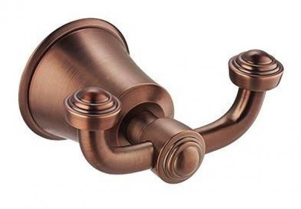 Omnires Art Line haczyk podwójny miedź antyczna AL53120ORB