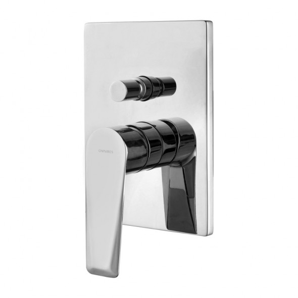 Omnires Astoria bateria podtynkowa wannowa chrom AS5635CR