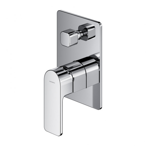 Omnires Baretti bateria wannowo-prysznicowa podtynkowa chrom BA7835CR
