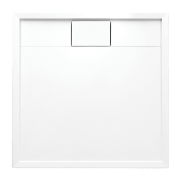 Omnires Brooklyn brodzik półokrągły płaski 90x90 akryl biały BROOKLYN90/OBP