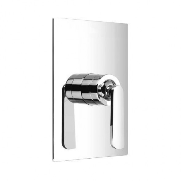 Omnires Cascade bateria prysznicowa podtynkowa 1-drożna chrom CA4045CR