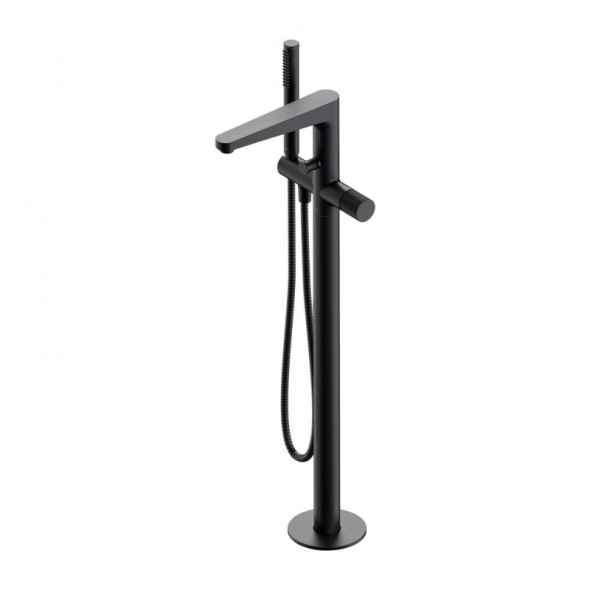 Omnires Contour bateria wannowa wolnostojąca antracyt szczotkowany CT8033AT
