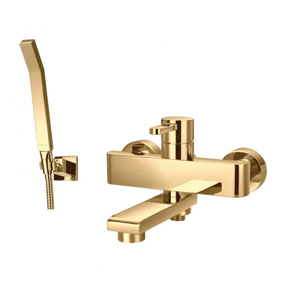 Omnires Darling bateria wannowa kompletna złoty DA5031GL