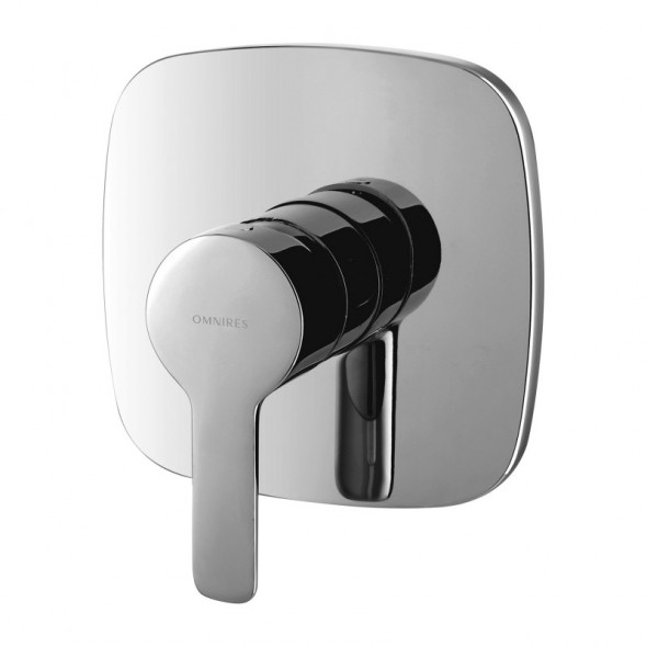 Omnires Hudson bateria prysznicowa podtynkowa chrom HS4145CR