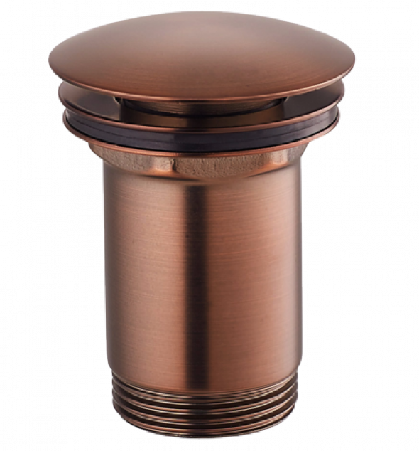 Omnires korek klik-klak do syfonu umywalkowego miedź antyczna A706ORB