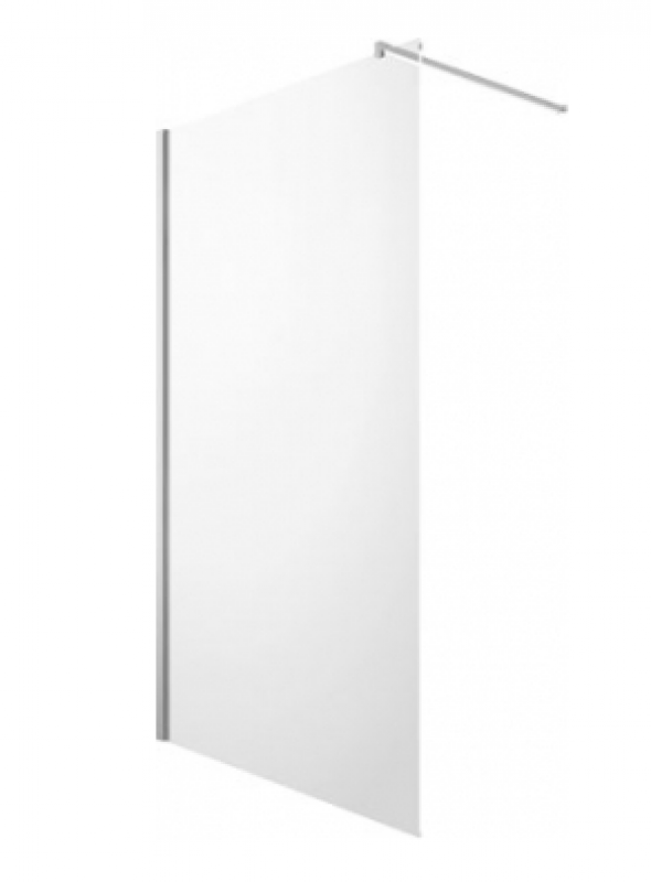 Omnires Marina kabina typu Walk-In 110 cm L/P chrom połysk przeźroczyste Easy Clean DNR11XCRTR