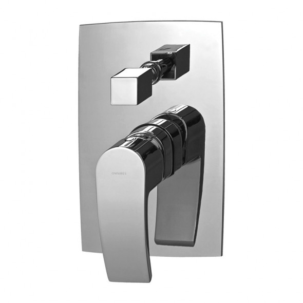 Omnires Murray bateria wannowa podtynkowa chrom MU6135CR