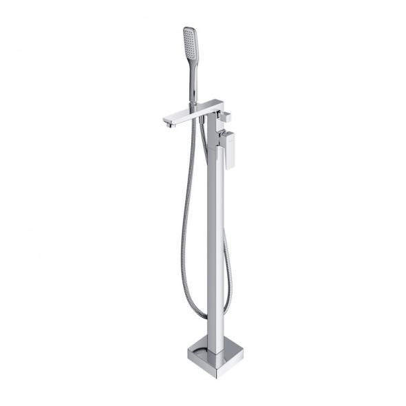 Omnires Parma bateria wannowa wolnostojąca kompletna chrom PM7433CR