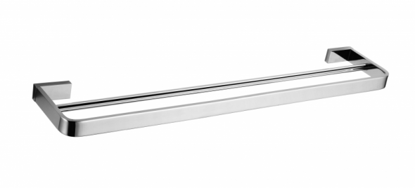 Omnires Reno wieszak na ręcznik podwójny 60 cm chrom RN42226CR