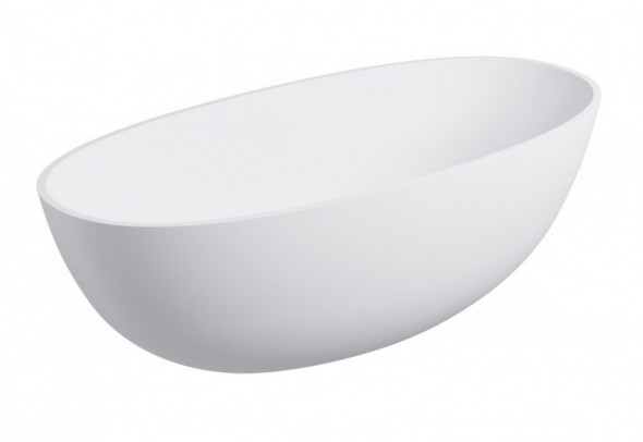 Omnires Shell M+ wanna wolnostojąca 160x75 cm biały mat SHELLWWBM