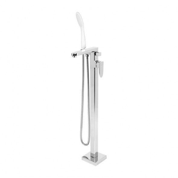 Omnires Siena bateria wannowa wolnostojąca kompletna chrom SN7333CR