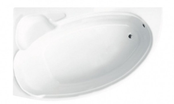 PMD Piramida Finezja Nova wanna asymetryczna lewa 170x110 biały WAF-170-NL
