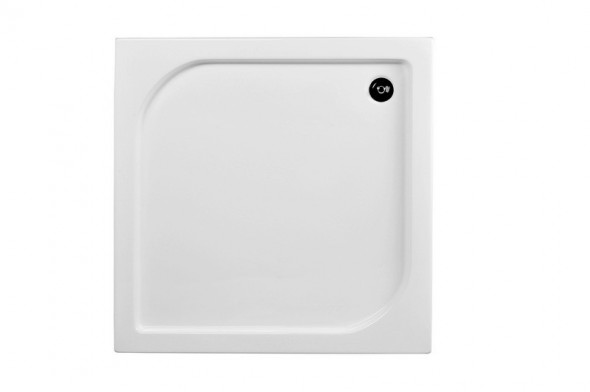 PMD Piramida Oskar brodzik kwadratowy 80x80 z obudową biały BAO-80-PK