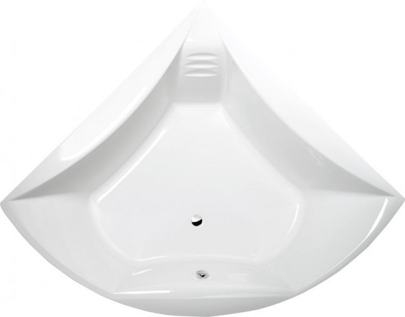 Polysan Bermuda wanna narożna 165x165 cm ze stelażem akryl biały 29219