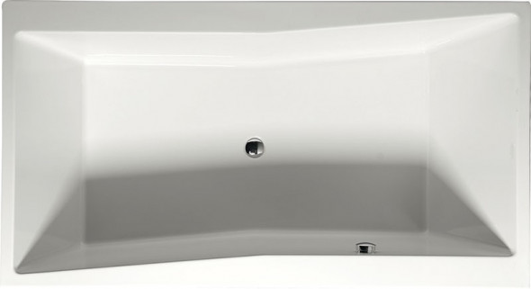 Polysan Quest wanna prostokątna 180x100 cm akryl biały 78511