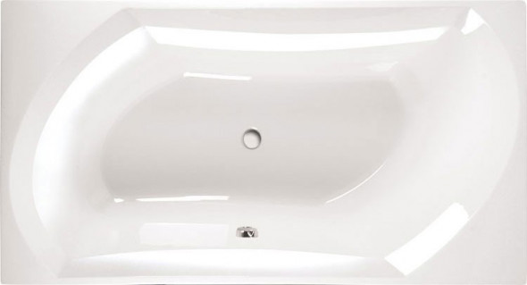 Polysan Salsa wanna prostokątna 190x100 cm akryl biały 44119