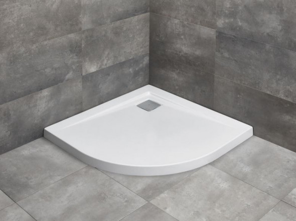 Radaway Argos A brodzik półokrągły płaski 100x100 4AA1010-01