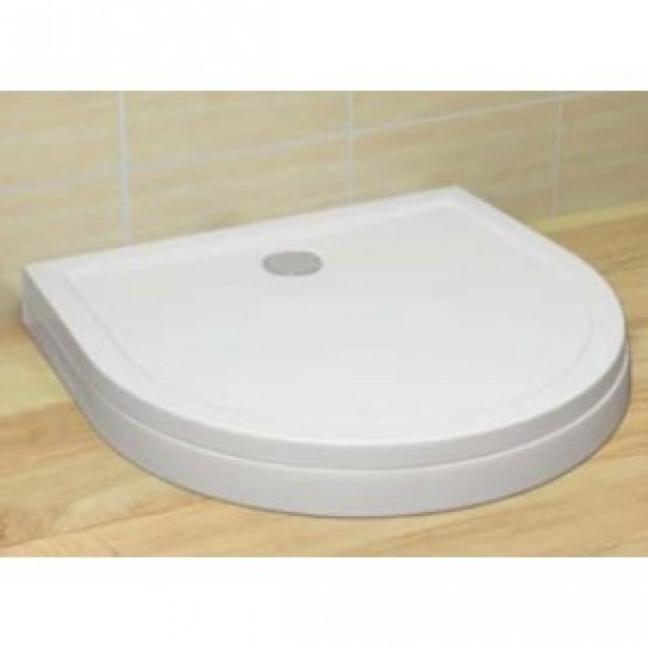 Radaway Delos P brodzik półokrągły z obudową 100x90 4Z19150-03N