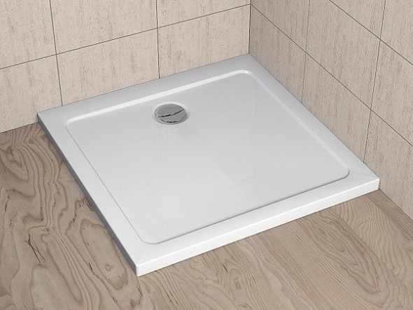 Radaway Doros Plus C brodzik kwadratowy płaski 90x90 SDRPC9090-01