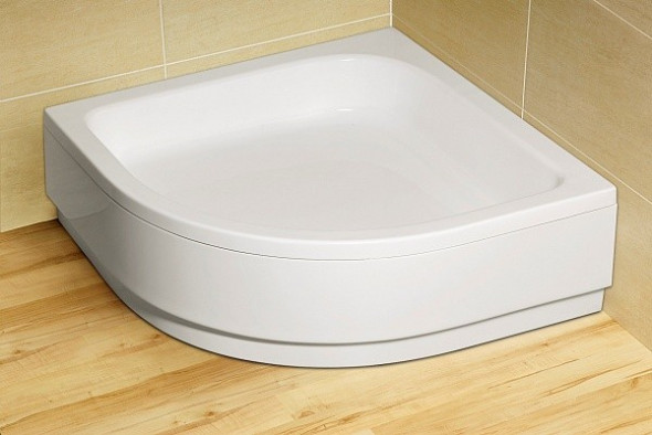 Radaway Samos A brodzik półokrągły z obudową 80x80 4S88300-03