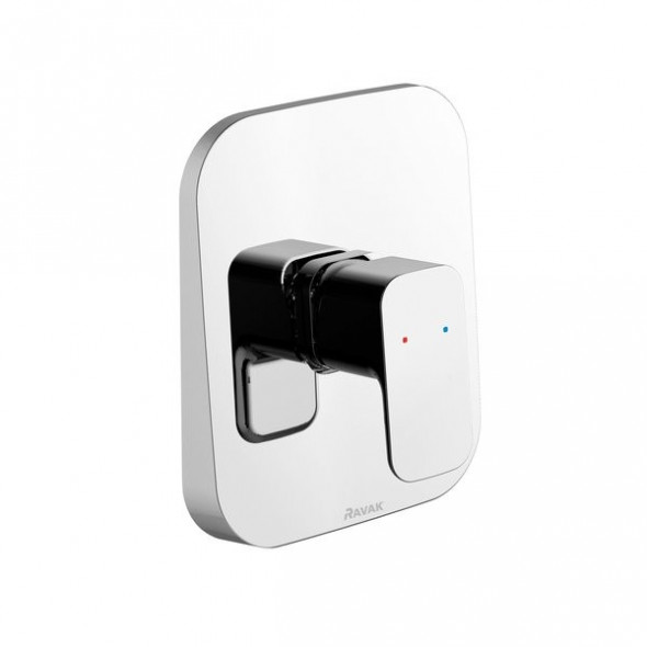 Ravak 10 Free bateria podtynkowa chrom X070135