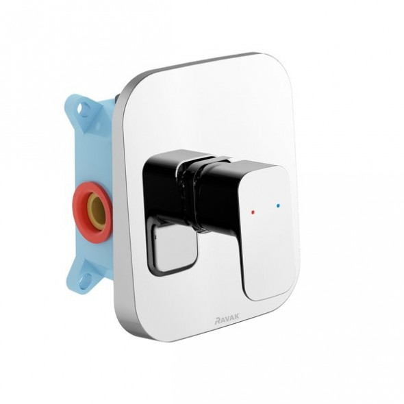 Ravak 10 Free bateria podtynkowa do R-box chrom X070137