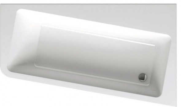 Ravak 10 wanna asymetryczna prawa 170x100 cm biała C821000000
