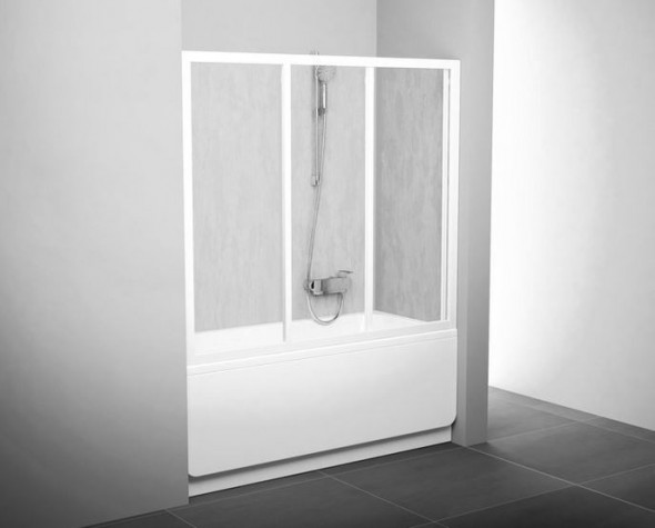 Ravak AVDP3 Supernova zabudowa nawannowa 180 cm srebrny matowy rain 40VY0U0241