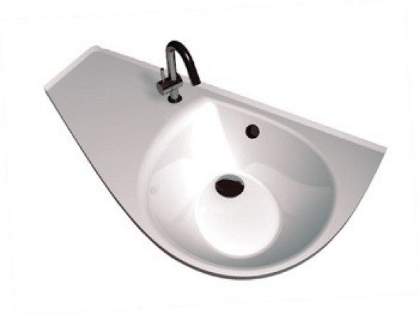 Ravak Avocado Comfort umywalka wisząca asymetryczna 95x53 lewa z otworem