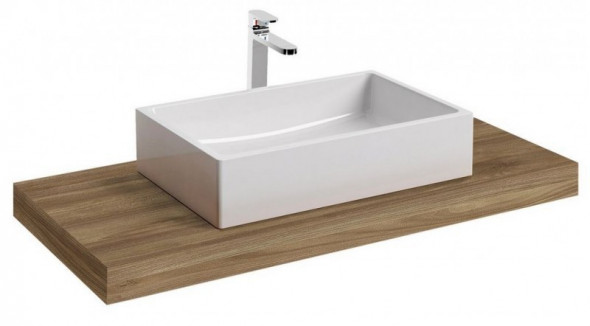 Ravak blat umywalkowy l 120x55 cm orzech X000000847