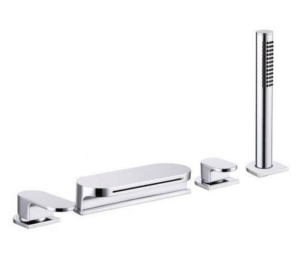 Ravak Chrome bateria wannowa 4-otworowa chrom X070073