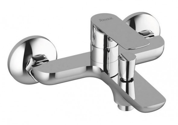 Ravak Classic bateria wannowa natynkowa chrom X070083