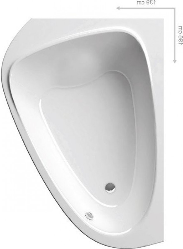 Ravak Love Story II wanna dwuosobowa LEWA 196x139 C751000000