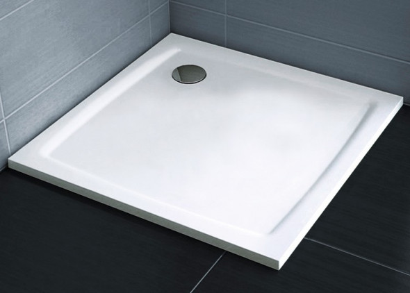 Ravak Perseus PRO Flat brodzik kwadratowy 90x90 lany marmur XAO37711010