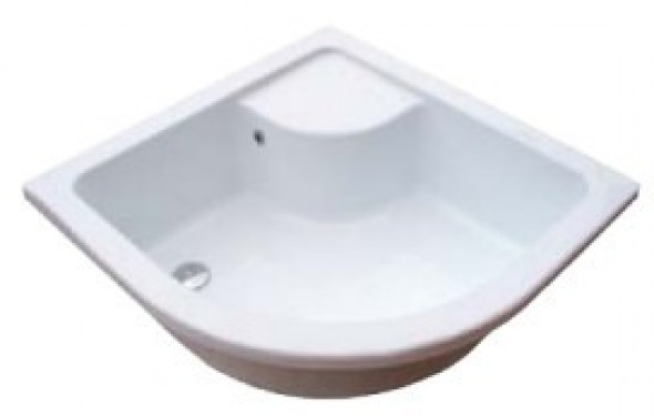 Ravak Sabina LA brodzik półokrągły głęboki z siedziskiem 80x80 GPX11004