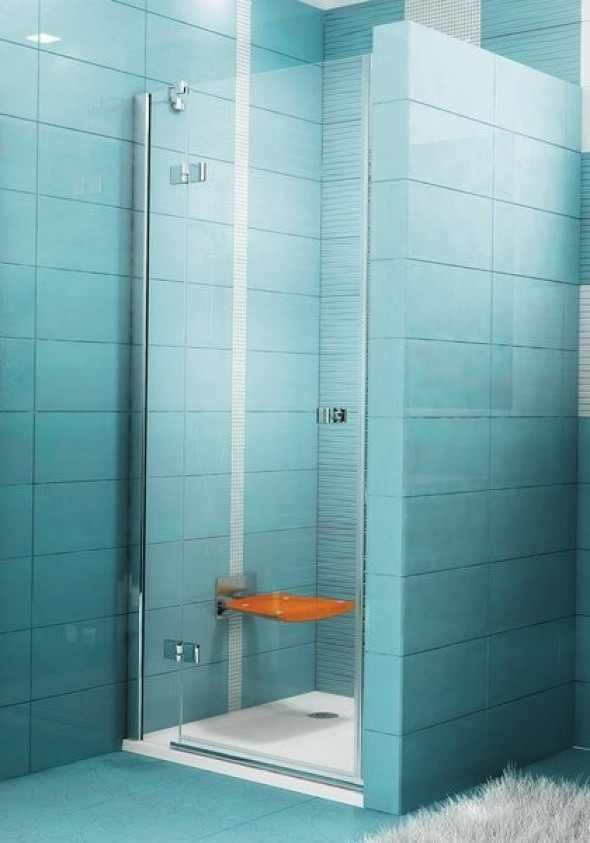 Ravak SmartLine SMSD2-100 A-L drzwi otwierane lewe chrom przeźroczyste ANTICALC 0SLAAA00Z1