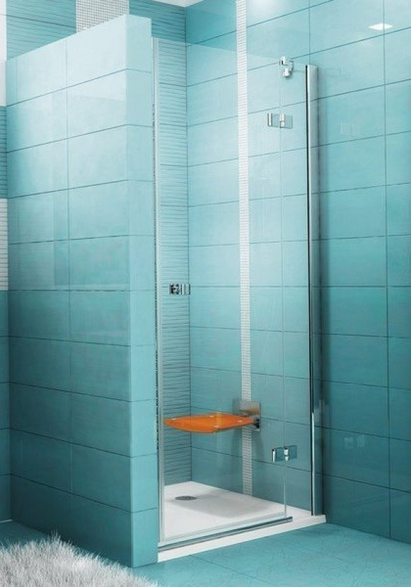 Ravak SmartLine SMSD2-110 B-R drzwi otwierane prawe chrom przeźroczyste ANTICALC 0SPDBA00Z1