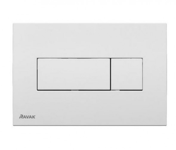 Ravak Uni przycisk do WC biały X01457