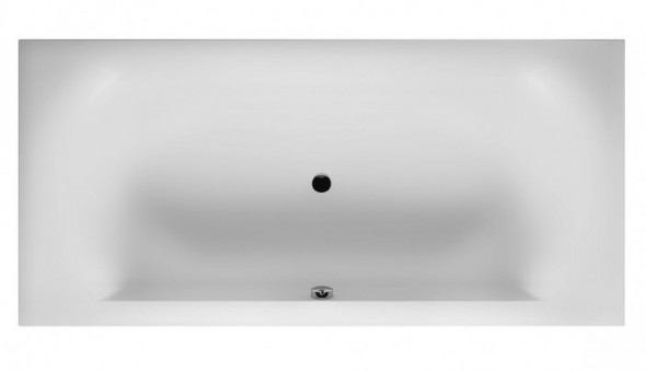 Riho Linares wanna prostokątna 190x90 płaski rant biały matowy BT48105