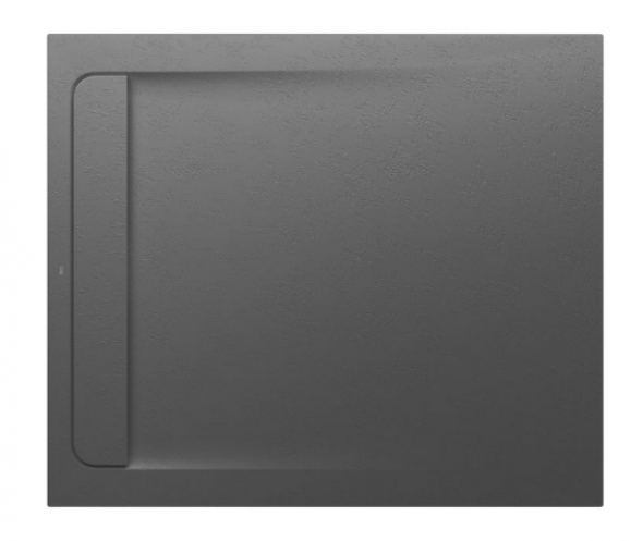 Roca Aquos brodzik prostokątny 100x90 ze zintegrowanym odpływem liniowym Stonex onyks AP6013E838401640