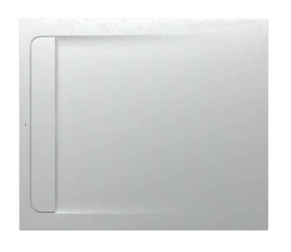 Roca Aquos brodzik prostokątny 100x90 ze zintegrowanym odpływem liniowym Stonex  perłowy AP6013E838401630