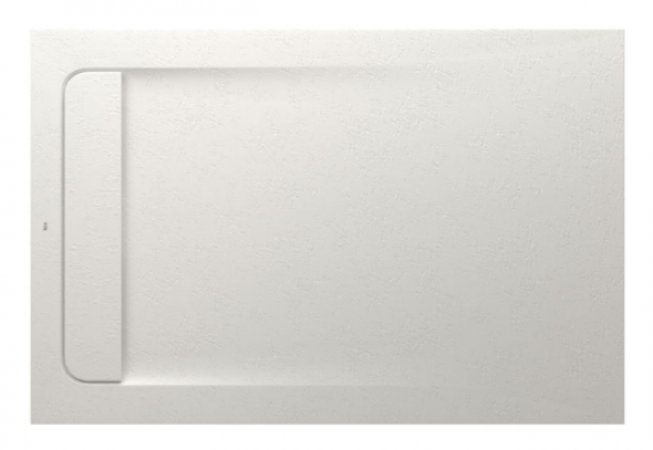 Roca Aquos brodzik prostokątny 120x80 ze zintegrowanym odpływem liniowym Stonex beżowy AP6014B032001650